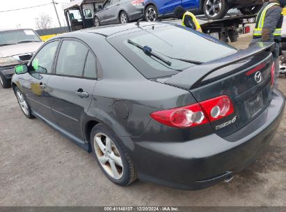 2004 MAZDA MAZDA6 S Gray  Gasoline 1YVHP84D245N56369 photo #4