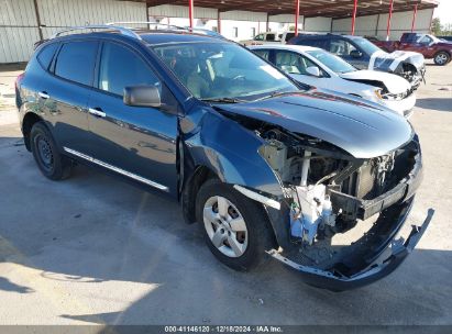 2015 NISSAN ROGUE SELECT S Blue  Gasoline JN8AS5MT8FW658370 photo #1