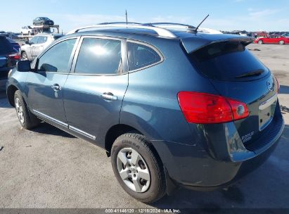 2015 NISSAN ROGUE SELECT S Blue  Gasoline JN8AS5MT8FW658370 photo #4