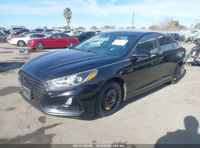 2018 HYUNDAI SONATA SE Black  Gasoline 5NPE24AF2JH657283 photo #3