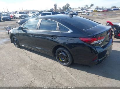 2018 HYUNDAI SONATA SE Black  Gasoline 5NPE24AF2JH657283 photo #4