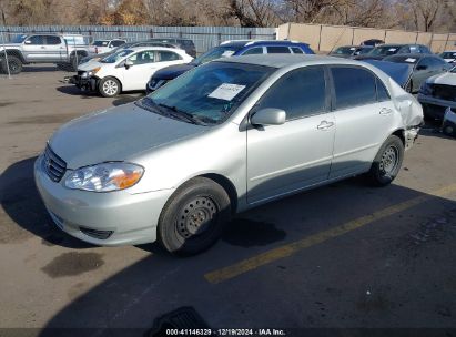 2003 TOYOTA COROLLA LE Silver  Gasoline 1NXBR32E23Z133683 photo #3