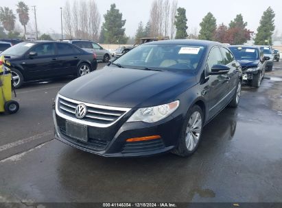 2012 VOLKSWAGEN CC SPORT Black  Gasoline WVWMP7AN3CE538053 photo #3