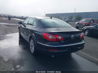 2012 VOLKSWAGEN CC SPORT Black  Gasoline WVWMP7AN3CE538053 photo #4