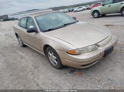 2004 OLDSMOBILE ALERO GL1 Gold  Gasoline 1G3NL52F94C136448 photo #1