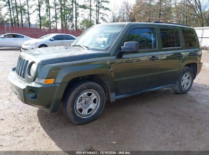 2009 JEEP PATRIOT SPORT Green  Gasoline 1J4FT28B49D194793 photo #3