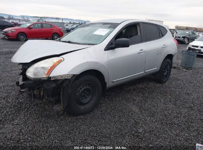 2011 NISSAN ROGUE S Silver  Gasoline JN8AS5MVXBW266874 photo #3