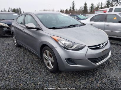 2013 HYUNDAI ELANTRA GLS Gray  Gasoline KMHDH4AE3DU799276 photo #1