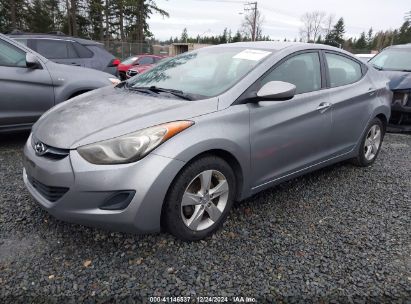 2013 HYUNDAI ELANTRA GLS Gray  Gasoline KMHDH4AE3DU799276 photo #3