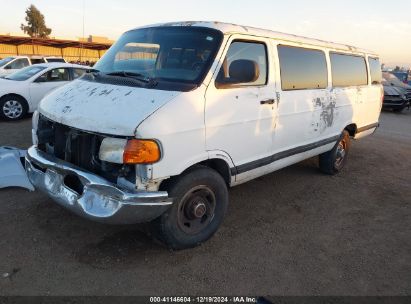 1999 DODGE RAM WAGON 3500 White  Gasoline 2B5WB35Z9XK542955 photo #3