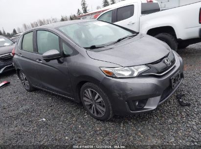 2016 HONDA FIT EX-L Gray  Gasoline JHMGK5H97GS011714 photo #1