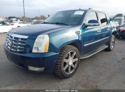 2007 CADILLAC ESCALADE EXT STANDARD Blue  Gasoline 3GYFK62897G153115 photo #3