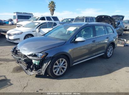 2018 VOLKSWAGEN GOLF ALLTRACK TSI S/TSI SE/TSI SEL Gray  Gasoline 3VWH17AU4JM757716 photo #3