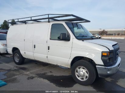 2013 FORD E-250 COMMERCIAL White  Gasoline 1FTNE2EW9DDA22027 photo #1