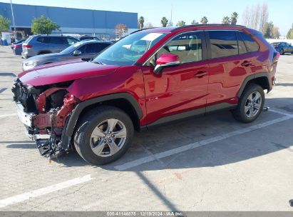 2024 TOYOTA RAV4 HYBRID XLE Burgundy  Hybrid JTMRWRFV8RD267857 photo #3