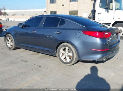 2015 KIA OPTIMA LX Gray  Gasoline KNAGM4A70F5611600 photo #4