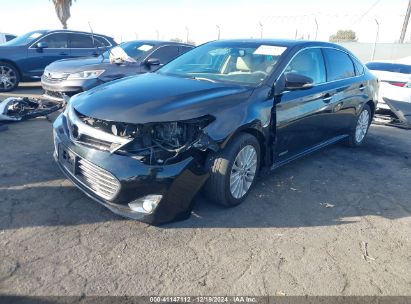 2013 TOYOTA AVALON HYBRID LIMITED Black  Hybrid 4T1BD1EB8DU016812 photo #3