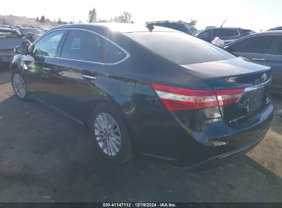 2013 TOYOTA AVALON HYBRID LIMITED Black  Hybrid 4T1BD1EB8DU016812 photo #4