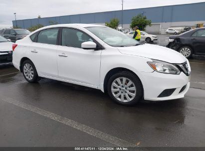 2016 NISSAN SENTRA S White  Gasoline 3N1AB7AP1GY320594 photo #1