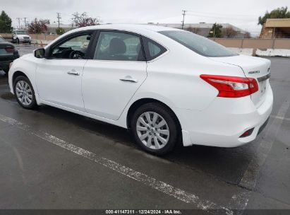 2016 NISSAN SENTRA S White  Gasoline 3N1AB7AP1GY320594 photo #4