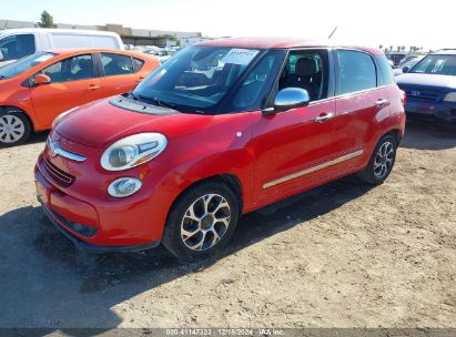 2014 FIAT 500L LOUNGE Red  Gasoline ZFBCFACH9EZ011510 photo #3