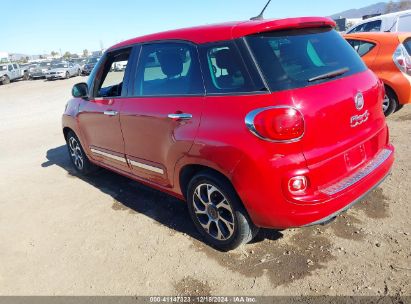 2014 FIAT 500L LOUNGE Red  Gasoline ZFBCFACH9EZ011510 photo #4