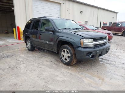 2004 CHEVROLET TRAILBLAZER LS Gray  Gasoline 1GNDS13S042339566 photo #1