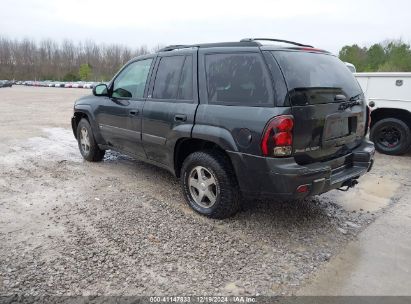 2004 CHEVROLET TRAILBLAZER LS Gray  Gasoline 1GNDS13S042339566 photo #4