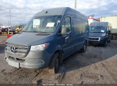 2019 MERCEDES-BENZ SPRINTER 2500 HIGH ROOF V6/STANDARD ROOF V6 Blue  Diesel WD4PF0CD7KP091487 photo #3