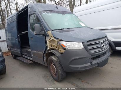 2019 MERCEDES-BENZ SPRINTER 2500 HIGH ROOF V6 Blue  Diesel WD4PF1CD7KP130472 photo #1