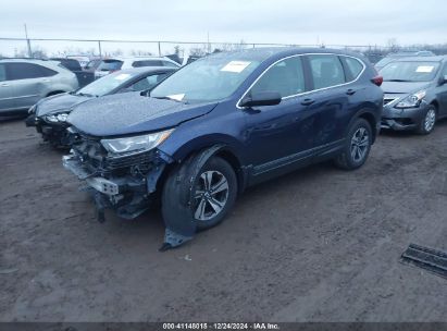 2020 HONDA CR-V AWD LX Blue  Gasoline 2HKRW2H26LH639630 photo #3