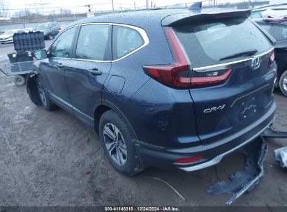 2020 HONDA CR-V AWD LX Blue  Gasoline 2HKRW2H26LH639630 photo #4