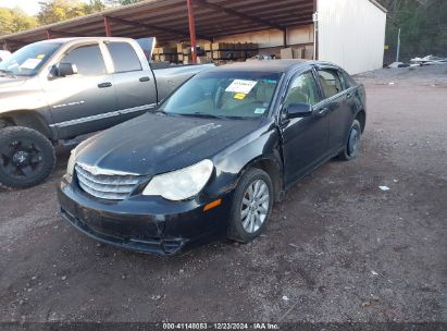 2010 CHRYSLER SEBRING LIMITED Black  Gasoline 1C3CC5FBXAN191784 photo #3