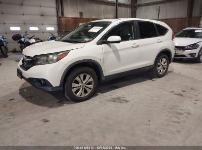 2014 HONDA CR-V EX White  Gasoline 5J6RM4H5XEL062654 photo #3