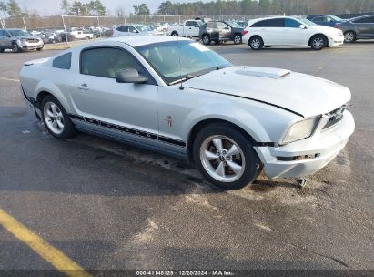 2007 FORD MUSTANG V6 DELUXE/V6 PREMIUM Silver  Gasoline 1ZVHT80N475250615 photo #1