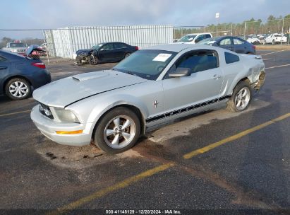 2007 FORD MUSTANG V6 DELUXE/V6 PREMIUM Silver  Gasoline 1ZVHT80N475250615 photo #3