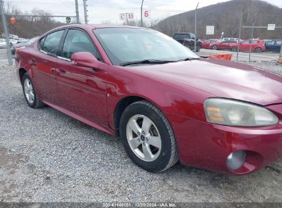 2006 PONTIAC GRAND PRIX Burgundy  Gasoline 2G2WP552561209782 photo #1