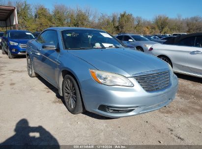 2012 CHRYSLER 200 LIMITED Blue  Flexible Fuel 1C3BCBFG5CN266979 photo #1