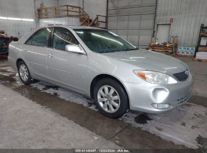 2003 TOYOTA CAMRY XLE V6 Silver  Gasoline 4T1BF30K53U060424 photo #1