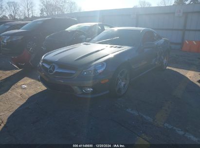 2009 MERCEDES-BENZ SL 550 Gray  Gasoline WDBSK71F19F144440 photo #3