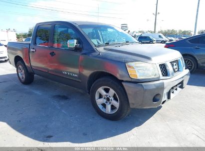 2005 NISSAN TITAN SE Gray  Flexible Fuel 1N6BA07A45N528488 photo #1