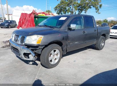 2005 NISSAN TITAN SE Gray  Flexible Fuel 1N6BA07A45N528488 photo #3