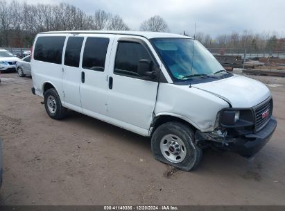 2011 GMC SAVANA 2500 LS White  Flexible Fuel 1GKW7PFG1B1108020 photo #1