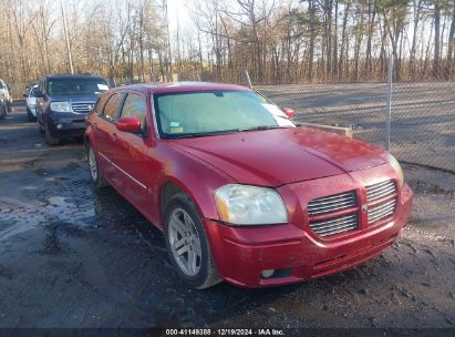 2007 DODGE MAGNUM Red  Gasoline 2D4FV47V77H655009 photo #1