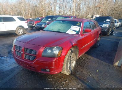 2007 DODGE MAGNUM Red  Gasoline 2D4FV47V77H655009 photo #3