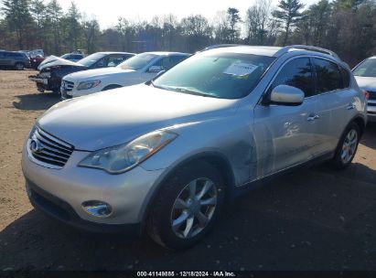 2009 INFINITI EX35 JOURNEY Silver  Gasoline JNKAJ09F59M952005 photo #3