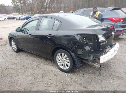 2012 MAZDA MAZDA3 I TOURING Black  Gasoline JM1BL1V79C1532518 photo #4