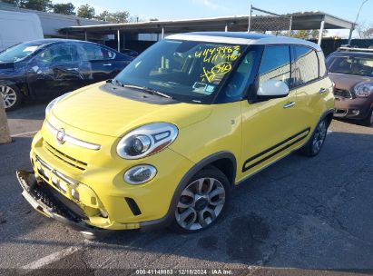 2014 FIAT 500L TREKKING Yellow  Gasoline ZFBCFADH6EZ029560 photo #3