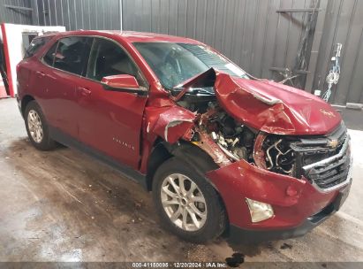 2019 CHEVROLET EQUINOX LT Red  Gasoline 3GNAXUEV0KS616036 photo #1