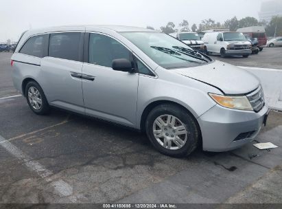 2012 HONDA ODYSSEY LX Silver  Gasoline 5FNRL5H25CB027587 photo #1